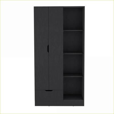 SunJet Armoire Dover Bedroom Black | YNG2MZ9N9JUUU