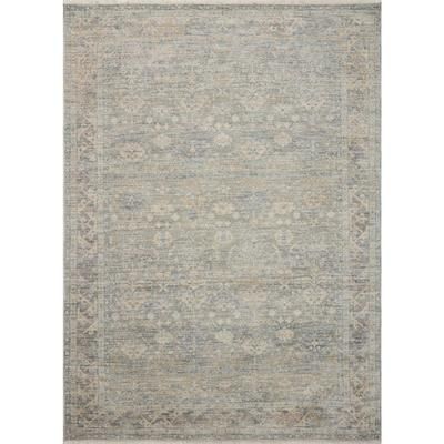 Blake 11 ft. 6 in. x 15 ft. 7 in. Sky / Beige Transitional Area Rug