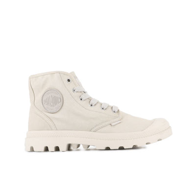 Palladiumboots Mens Pampa Hi Natural Grey High Top Boot