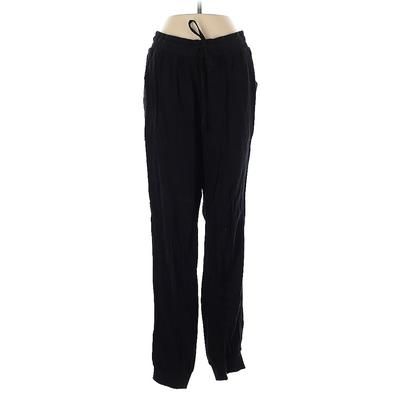 Splendid Track Pants - High Rise: Black Activewear - Size Small