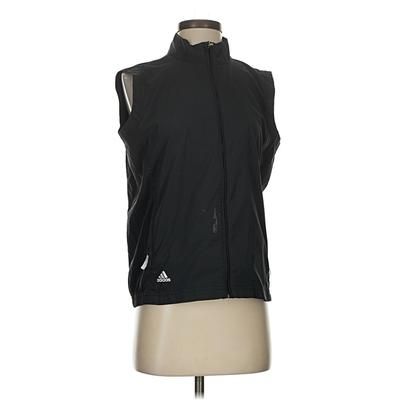 Adidas Vest: Black Jackets & Outerwear - Size Small