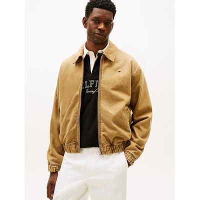 Tommy Hilfiger Men's Garment-Dyed Ivy Jacket - Tobacco Brown - XL