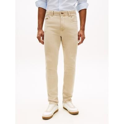 Tommy Hilfiger Men's Garment-Dyed Slim Jean - Sandalwood Pigment Dye - 36W x 34L
