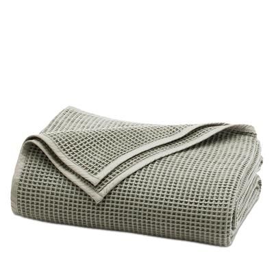 Boll & Branch Waffle Organic Cotton Bed Blanket, Twin/Twin Xl - Sageleaf