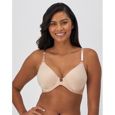 Bali Comfort Revolution Front Close Shaping Underwire Bra Sandshell 42B