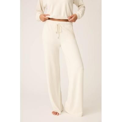 Craving Corduroy Natural Open Leg Pants, Size: L, Natural P. J. Salvage