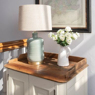Hemmings Crackle Glaze Lamp