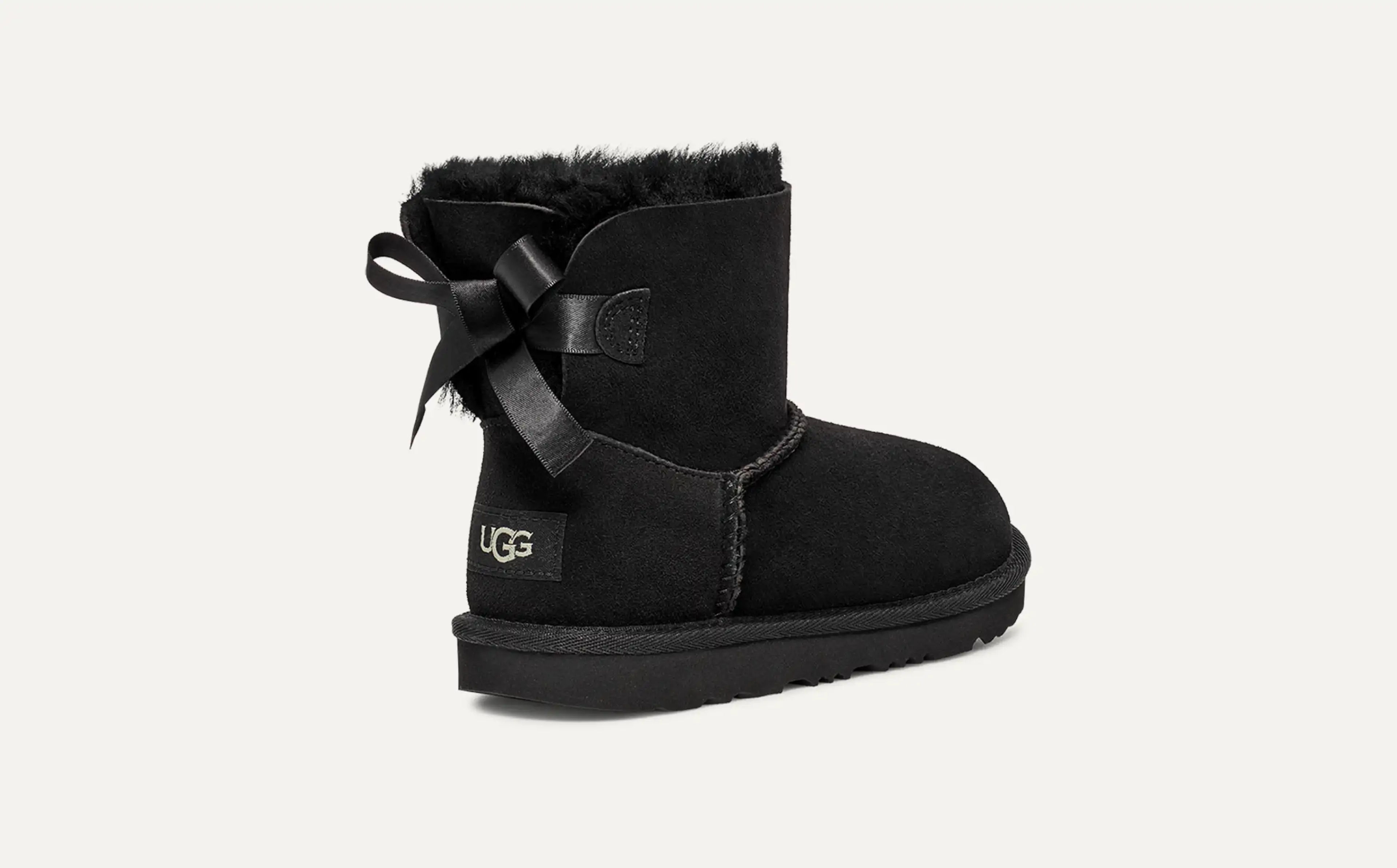UGG Kids Mini Bailey Bow II Boots - Soft Sheepskin & Bows
