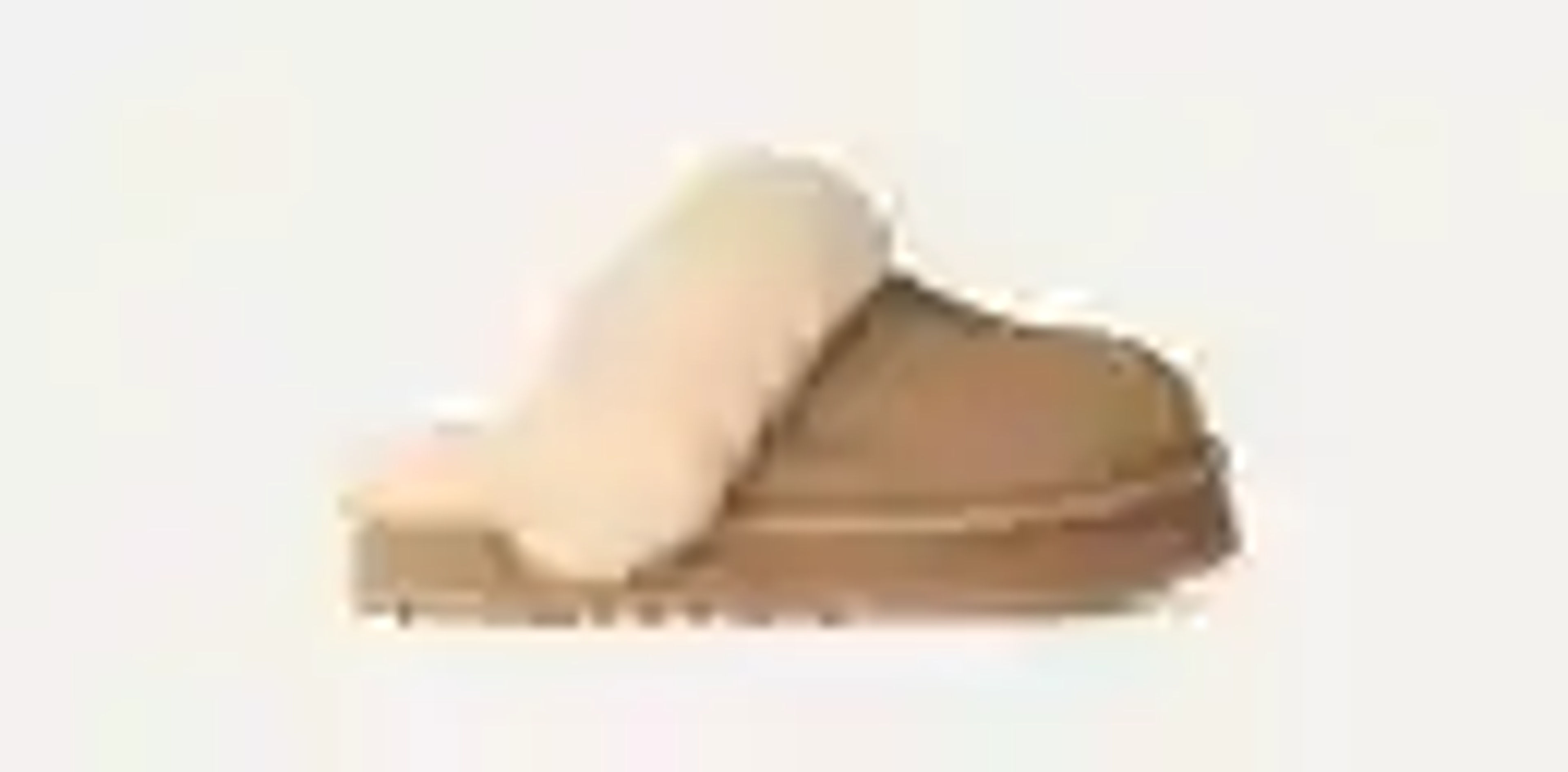 UGG Kids' Disquette Platform Slippers - Suede & Sheepskin
