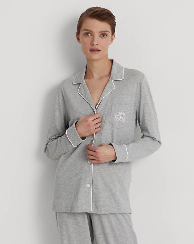 Cotton Jersey Pajama Set | Sleepwear & Robes Women | Ralph Lauren