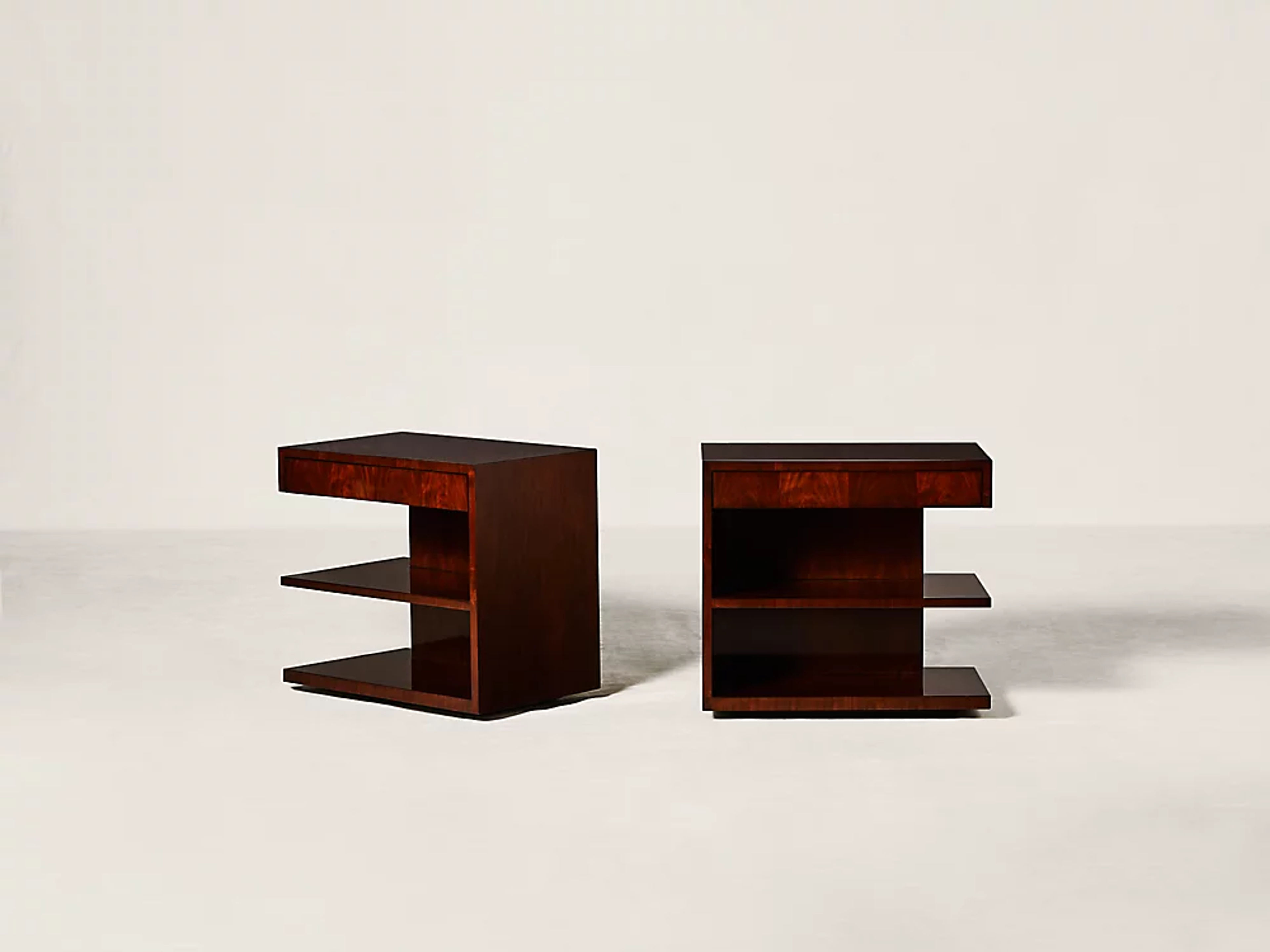 Modern Hollywood Left Nightstand - Ralph Lauren Luxury