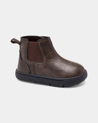 Baby Boy Every Step® First Walker Boots - Brown