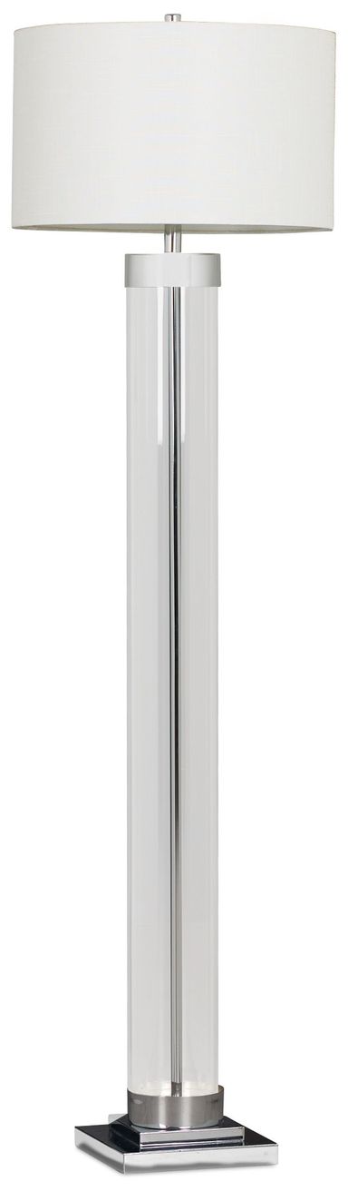 Lucia Chrome Floor Lamp
