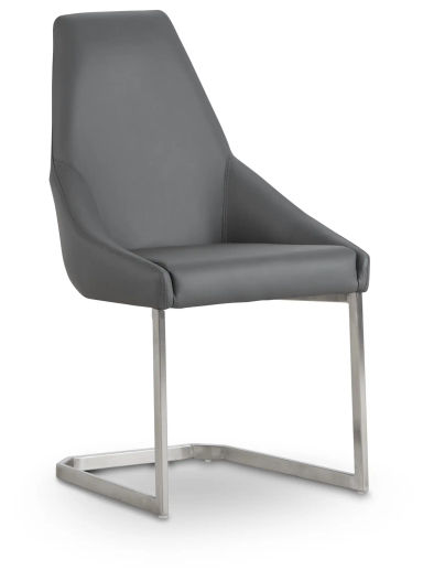 Monaco Gray Upholstered Side Chair | Dining Room - Chairs | City Furniture