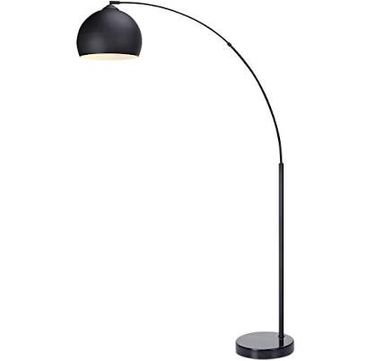 Versanora Arquer Arc Floor Lamp - Black