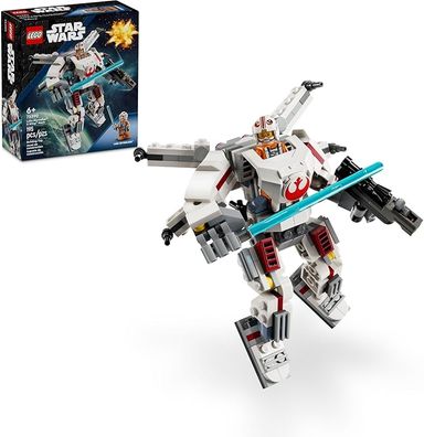 Amazon.com: LEGO Star Wars Luke Skywalker X-Wing Mech, Buildable Star Wars Action Figure with Luke Skywalker Toy, Collectible Building Set for Kids, Creative Star Wars Gift for Boys and Girls Ages 6 and Up, 75390 : Toys & Games