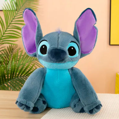 Boneca Stitch De 45 Cm, Brinquedo De Pelúcia Grande E Fofo,