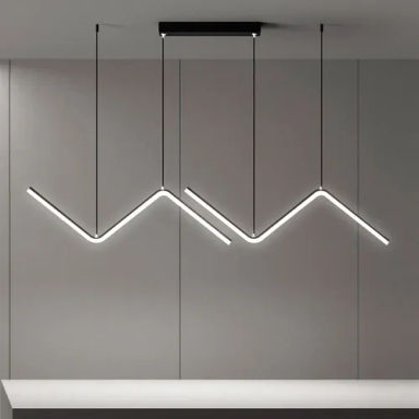 Para Lámpara Colgante Lineal Nordic Wave