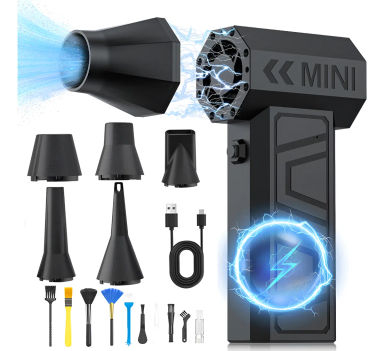 Ventilador Turbo Portátil Soplador De Aire 300000rpm 8000mah | Envío gratis