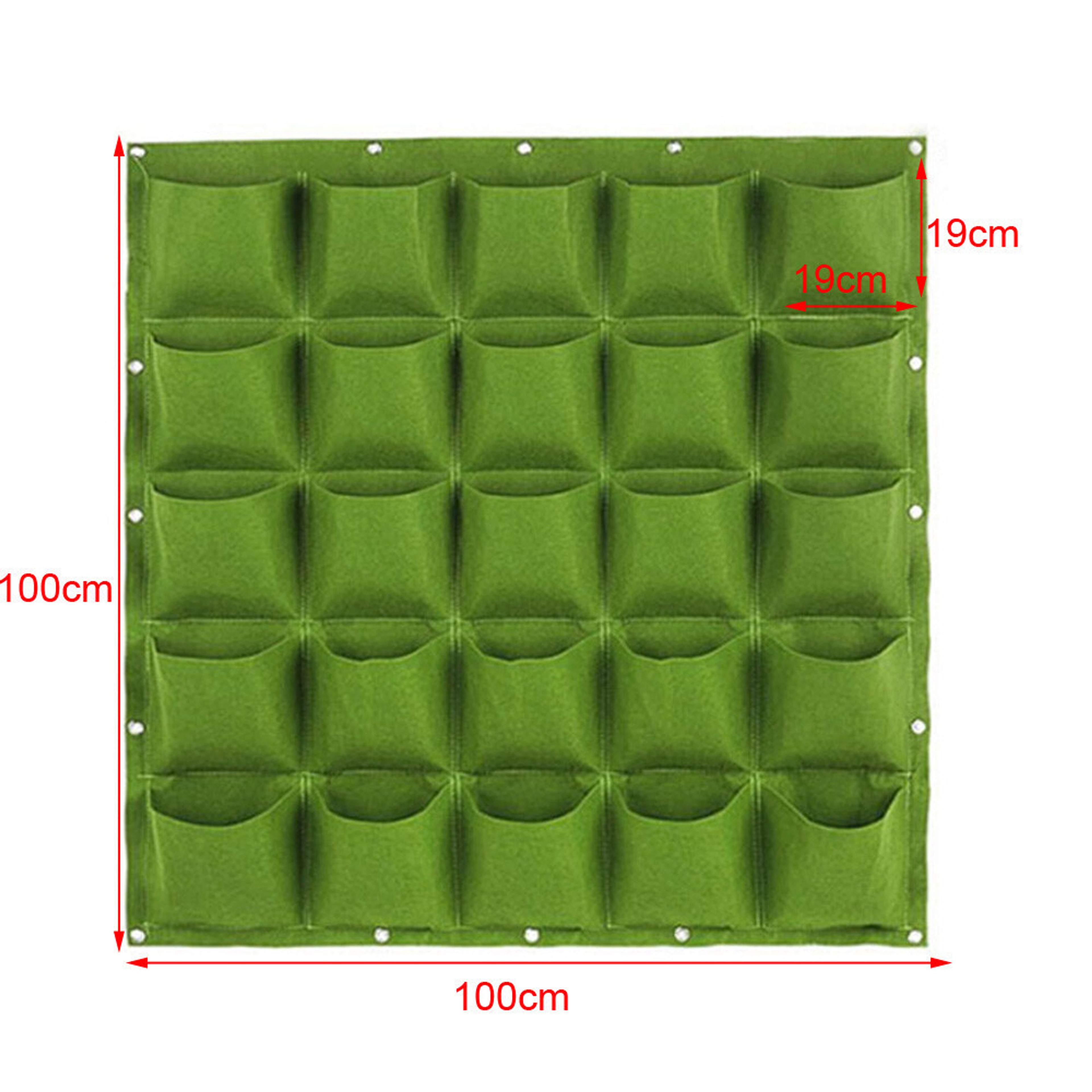 Wall Hanging Grow Bags Vertical Garden Planter 2-81 Pockets