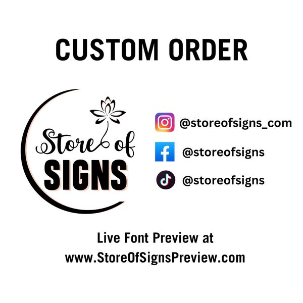 CUSTOM ORDER Business Signs Wood Letters Graduation Gifts Wedding Guest Books Custom Signs Realtor Gifts Christmas Gifts for Kids CAW