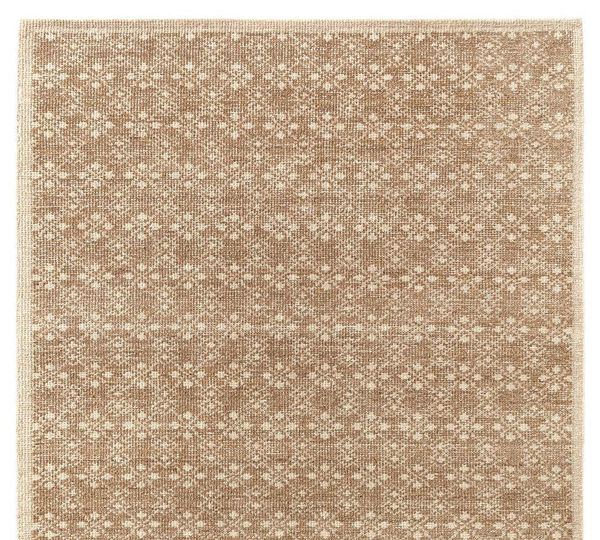 Kendall Hand-Knotted Wool Rug 8x10 9x12 10x14 Muted Brown Hand Knotted Rugs Made-to-order quick-Shipping