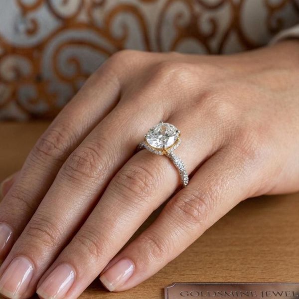 1.80 TCW IGI Certified Round Halo Solitaire Engagement Ring, Pave Bridal Jewelry, Anniversary Promise Gift, 925 Silver , Luxury Jewelry