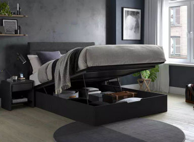 Sutton Upholstered Ottoman Bed Frame | Dreams