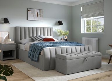 Davies Upholstered Ottoman Bed Frame