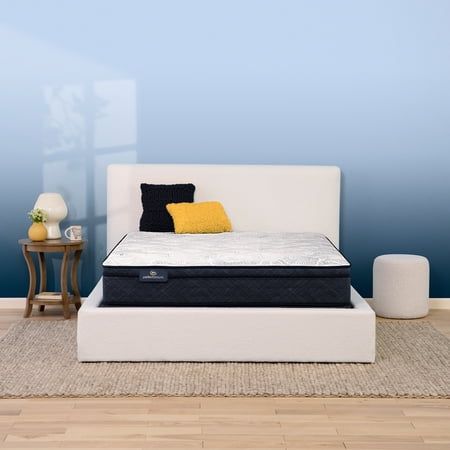 Serta 11  King Mattress  Perfect Sleeper Midsummer Nights Plush Euro Top  Innerspring Mattress  King Size Mattress  Adult Mattress