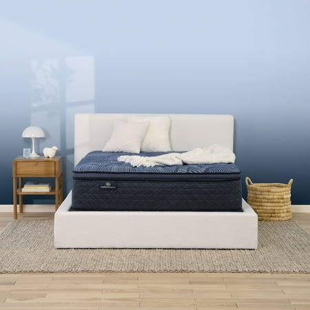 Serta 15  Twin Mattress  Perfect Sleeper Oasis Sleep Plush Pillow Top  Innerspring Mattress  Twin Size Mattress  Adult Mattress