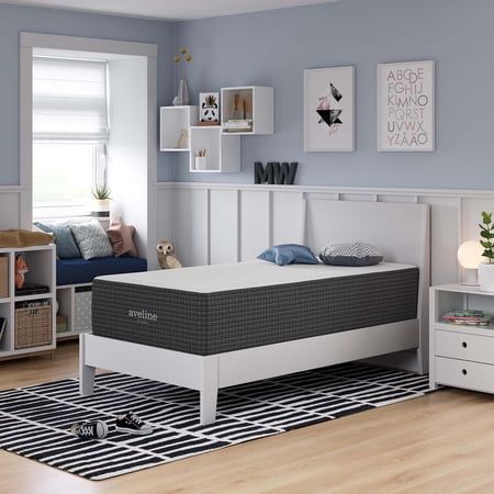 Modway Aveline 14  Memory Foam Twin Mattress in White