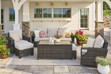 Better Homes and Gardens Rockport 6-Piece Outdoor Conversation Set