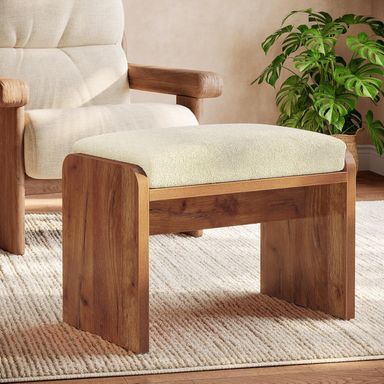 Entryway Bench with Removable Cushion, Upholstered Shoe Bench