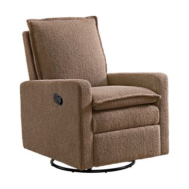 SOHO BABY COVENTRY GLIDER/RECLINER BOUCLE TEDDY BROWN