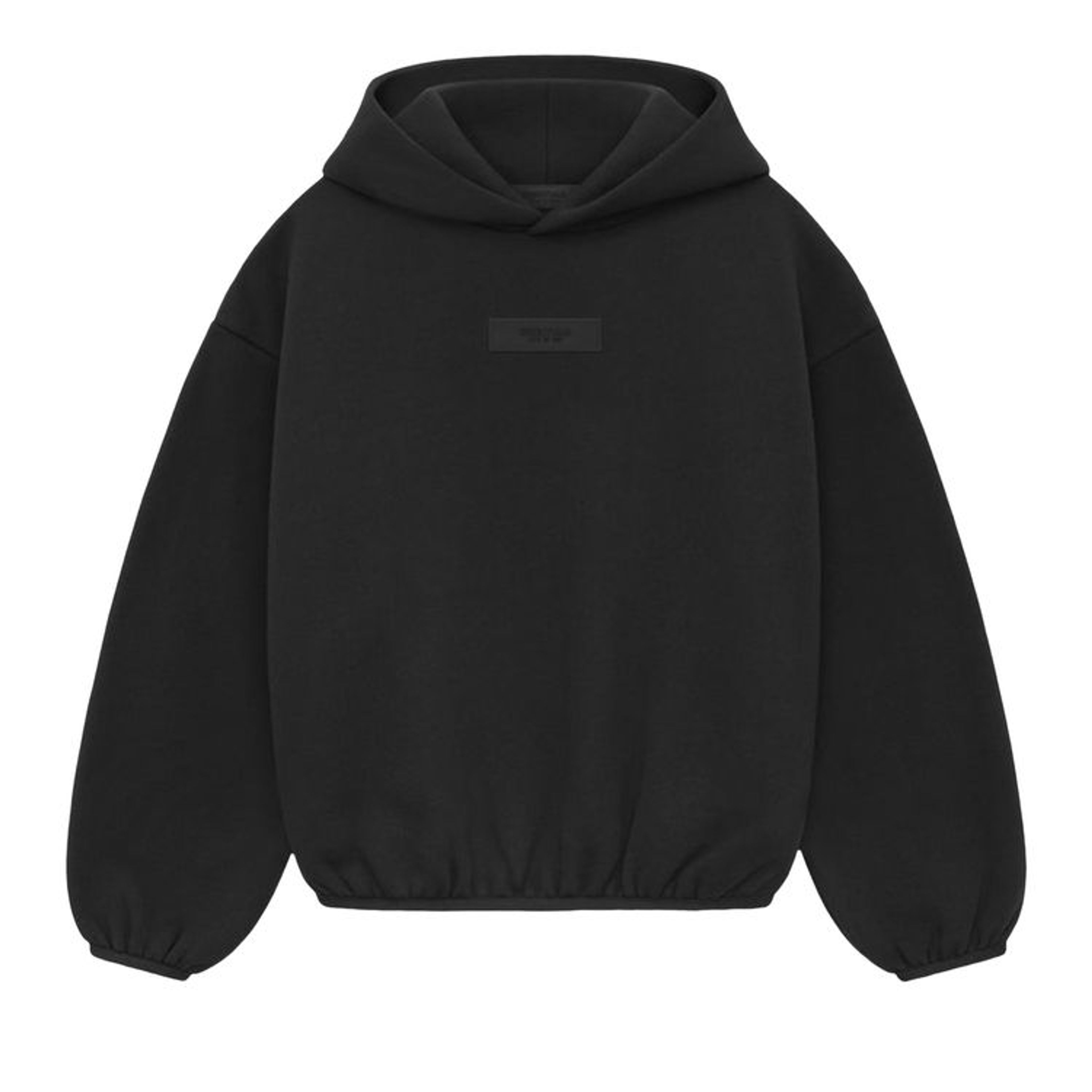 Fear of God Essentials Black Kids Hoodie 785SU242040K | GOAT