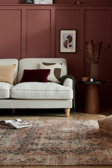 Tapete Vintage De Mistura De Juta Miley