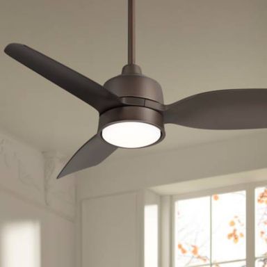 36&quot; Casa Vieja Verdin Emperial Bronze LED Damp Ceiling Fan with Remote