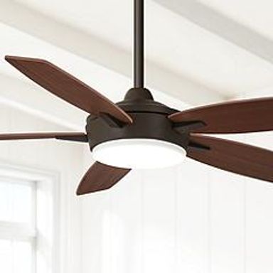 52&quot; Minka Aire Espace Bronze LED Ceiling Fan with Remote Control | www.lampsplus.com