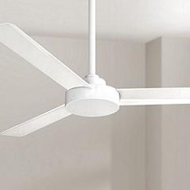 52&quot; Minka Aire Roto Flat White 3-Blade Ceiling Fan with Wall Control | www.lampsplus.com
