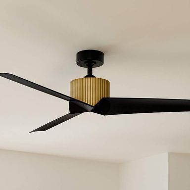 56&quot; Kichler Almere Brushed Brass Ceiling Fan