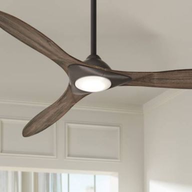 60&quot; Minka Aire Sleek Oil Rubbed Bronze LED Smart Ceiling Fan