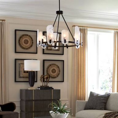Ellipse 10 Lt Chandelier