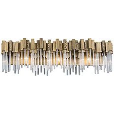 Varaluz Matrix 28&quot; Wide Havana Gold Modern Vanity Bath Fixture | www.lampsplus.com