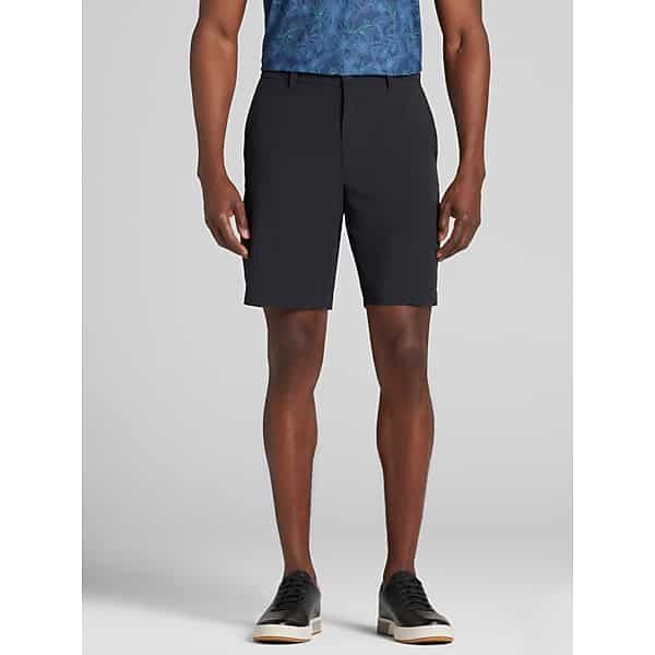 Callaway Big & Tall Men's Classic Fit Ergo Golf Shorts 9" Caviar - Size: 44
