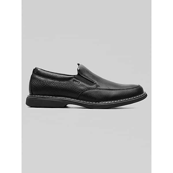 Nunn Bush Men's Otto Moc Toe Slip On Shoes Black - Size: 8.5 WIDE