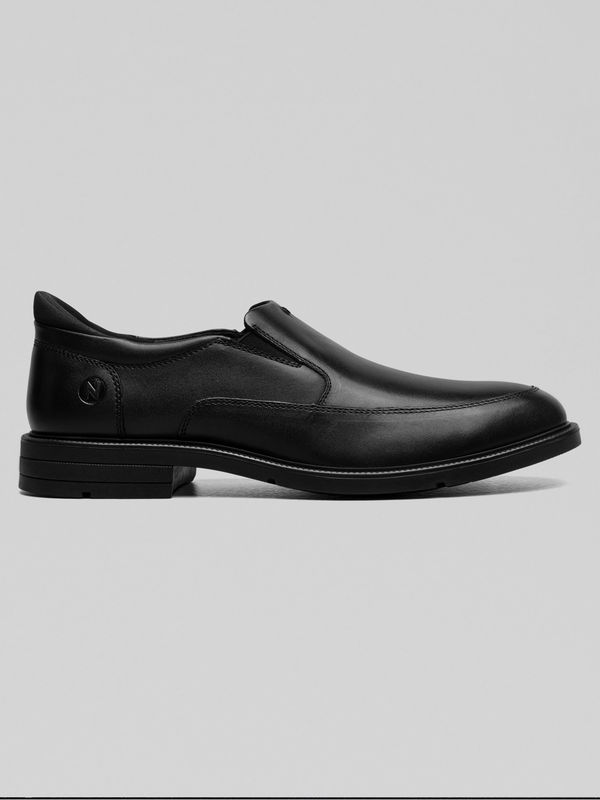Nunn Bush Men's KORE EZ Icon Moc Toe Slip On Shoes Black - Size: 8.5 D-Width