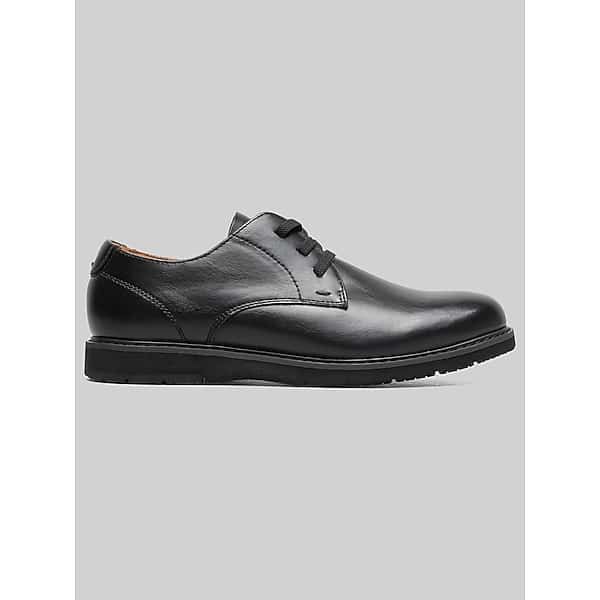 Florsheim Vibe Boys Lace-Up Oxfords Black/Black - Size: Boys 11.5