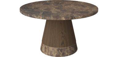 Piro Couchtisch - Marmorplatte Ø60 cm