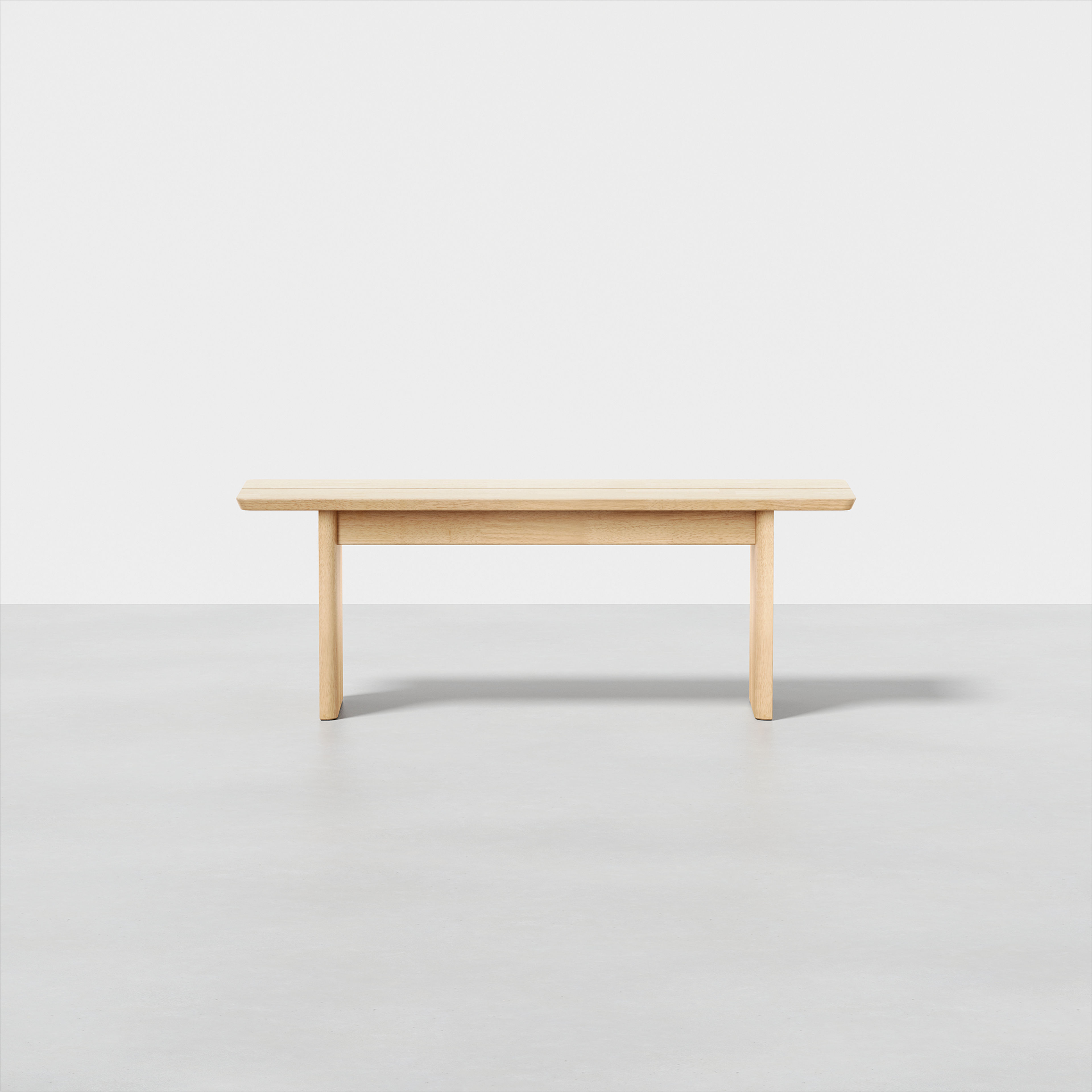 Pillar Bench: Modern Solid Upcycled Wood Seating for Home